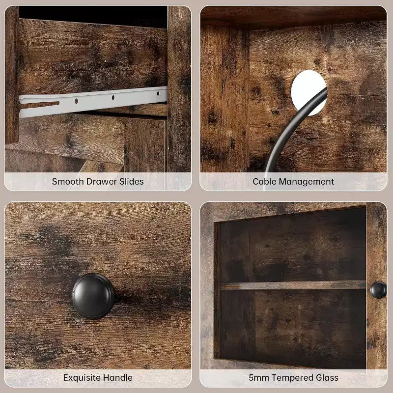Armoires de rangement pratiques, armoires à ustensiles de cuisine avec étagères pour micro-ondes, armoires de cuisine avec étagères réglables
