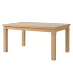 Ensemble de salle à manger en bois avec banc pour 6 personnes, ensemble de cuisine rectangulaire de 6 pièces avec 4 chaises rembourrées pour salle à manger