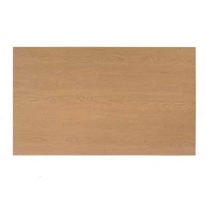 Ensemble de salle à manger en bois avec banc pour 6 personnes, ensemble de cuisine rectangulaire de 6 pièces avec 4 chaises rembourrées pour salle à manger