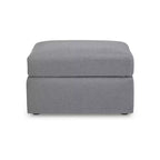 Modmax - Ottoman d'appoint surdimensionné - Tissu haute performance Nuvella nouvelle génération