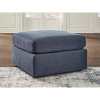 Modmax - Ottoman d'appoint surdimensionné - Tissu haute performance Nuvella nouvelle génération