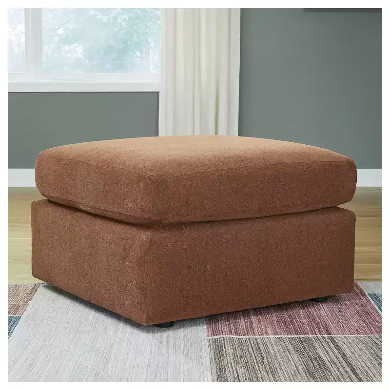Modmax - Ottoman d'appoint surdimensionné - Tissu haute performance Nuvella nouvelle génération