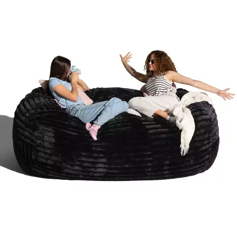 Jaxx Grand Lounger 7 Foot Bean Bag Sofa - Mondo Fur