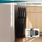 Lot de 2/4 chaises pliantes avec coussins et patins antidérapants pour la maison et le bureau, événements intérieurs et extérieurs, portables