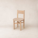Chaise de salle à manger - Bois massif, finition naturelle