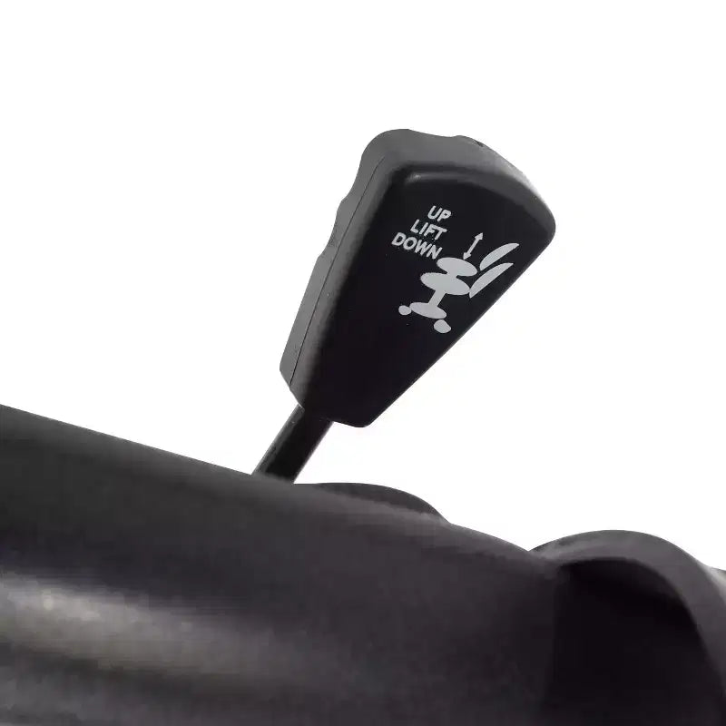 Chaise de travail en polyuréthane réglable en hauteur de 16 à 21 po avec accoudoirs, pivotante à 360°, capacité de 300 lb, garantie de 10 ans