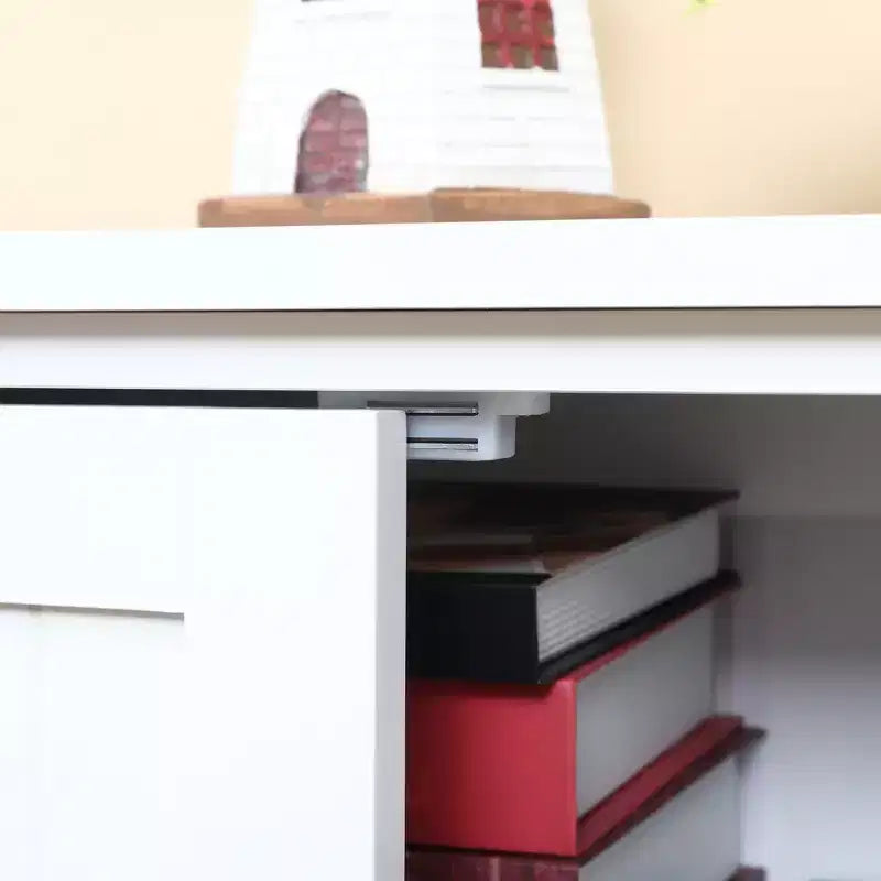 Armoire de cuisine garde-manger de style rustique de 123 cm, meuble de rangement au sol, organisateur avec étagères réglables et 4 portes pour salle à manger