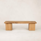 Banc en chêne blanc massif