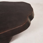 Table basse - Aluminium coulé avec finition bronze vieilli