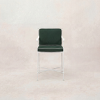 Tabouret de comptoir d'extérieur - Structure en fer blanc