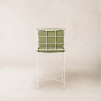 Tabouret de comptoir d'extérieur - Structure en fer blanc