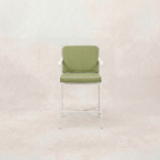 Tabouret de comptoir d'extérieur - Structure en fer blanc