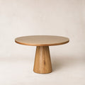 Table à manger extensible en chêne blanc massif - Finition naturelle