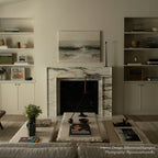 Table basse en marbre - Design bas, Pierre italienne et turque