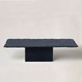 Table basse en calcaire noir