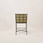 Tabouret de comptoir extérieur – Structure en fer noir