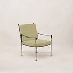 Chaise de salle à manger/salon d'extérieur – Structure en fer noir