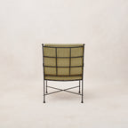 Chaise de salle à manger/salon d'extérieur – Structure en fer noir