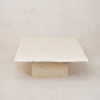 Table basse en marbre - Carrée, Pierre italienne et turque