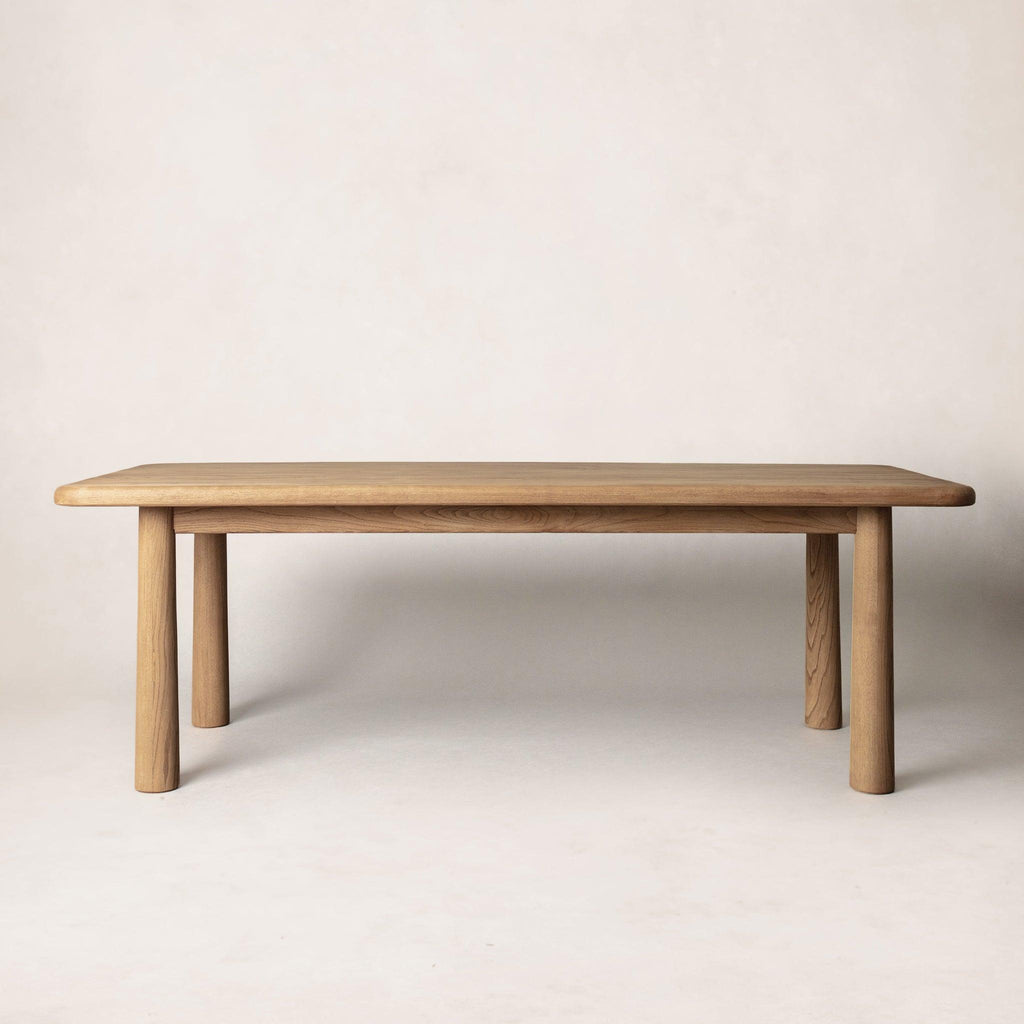 Table à manger rectangulaire – Fini chêne clair