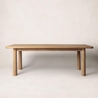 Table à manger rectangulaire – Fini chêne clair