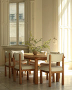 Table à manger rectangulaire – Fini chêne clair